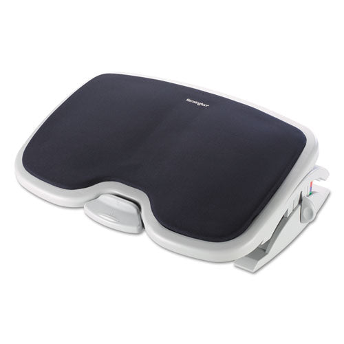 Solemate Comfort Footrest With Smartfit System, 21.5w X 14d X 3.5 To 5h, Gray/black.