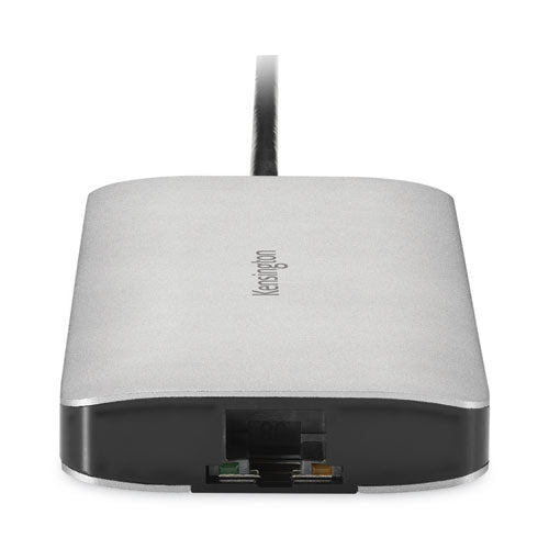 Uh1400p Usb-c 8-in-1 Driverless Mobile Hub, Black.