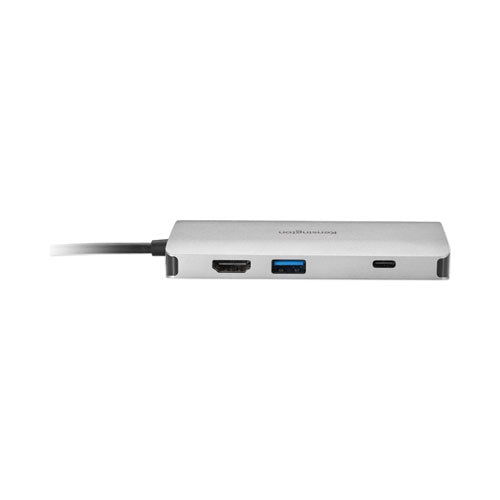 Uh1400p Usb-c 8-in-1 Driverless Mobile Hub, Black.