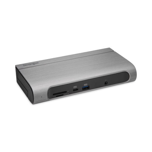 Sd5600t Thunderbolt 3 And Usb-c Dual 4k Hybrid Docking Station,Black/silver