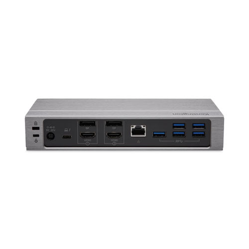 Sd5600t Thunderbolt 3 And Usb-c Dual 4k Hybrid Docking Station,Black/silver