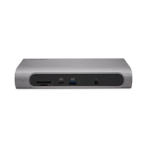 Sd5600t Thunderbolt 3 And Usb-c Dual 4k Hybrid Docking Station,Black/silver
