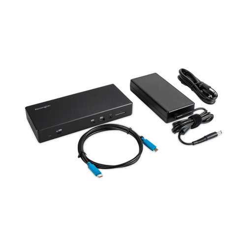 Sd4850p Usb-c 10 Gbps Dual Video Driverless Docking Station, Black.