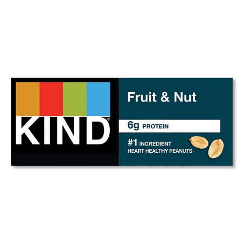 Fruit And Nut Bars, Fruit And Nut Delight, 1.4 Oz, 12/box.
