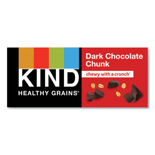Healthy Grains Bar, Dark Chocolate Chunk, 1.2 Oz, 12/box