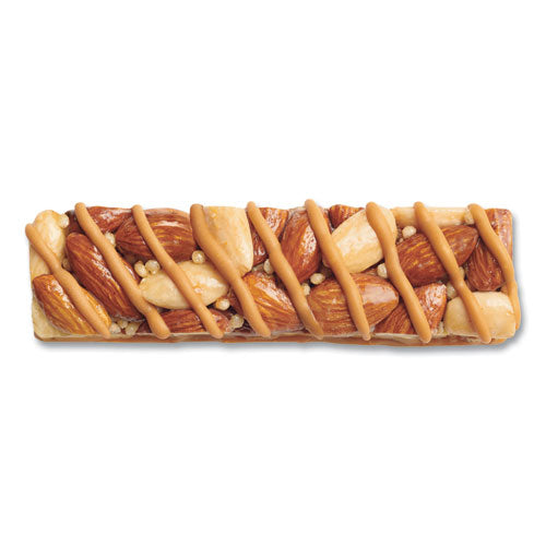 Nuts And Spices Bar, Caramel Almond And Sea Salt, 1.4 Oz Bar, 12/box.