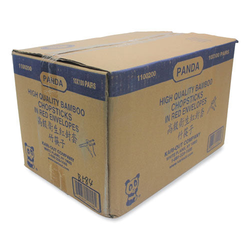 Chopsticks, 9", 1,000/carton.