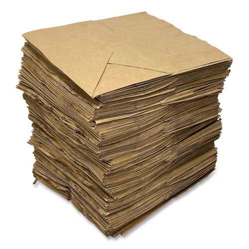 Kraft Paper Bags, 11 X 7 X 12, Kraft Brown, 250/carton.