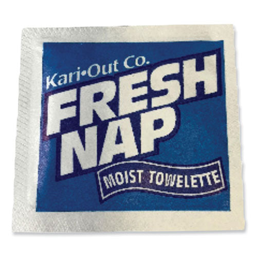 Fresh Nap Moist Towelettes, Individually Wrapped, 7 X 5, Citrus Scent, 1,000/carton.