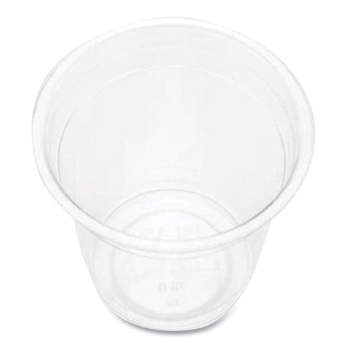 Pet Plastic Cups, 8 Oz, Clear, 1,000/carton