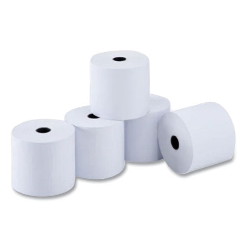 Thermal Paper Rolls, 2.25" X 200 Ft, White, 50/carton