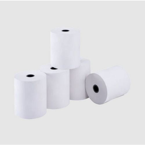 Thermal Paper Rolls, 3.13" X 220 Ft, White, 50 Rolls/carton
