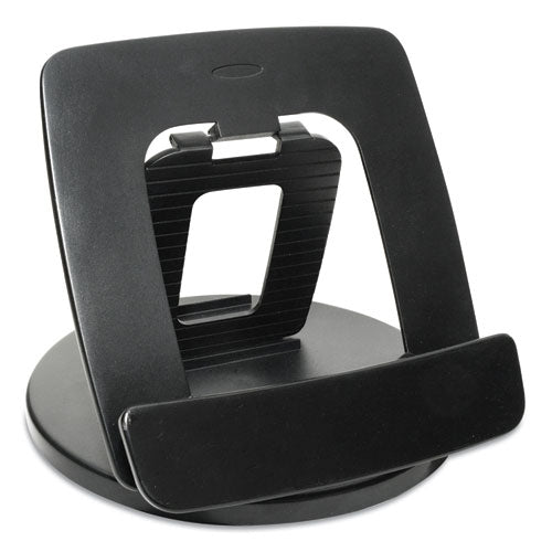 Rotating Desktop Tablet Stand, Black.