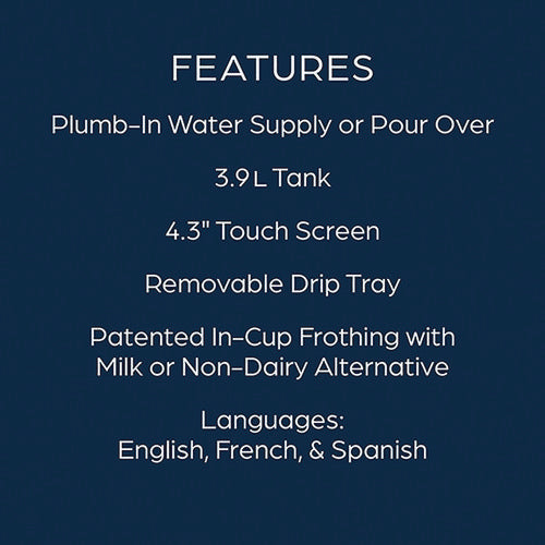 Creation C300 Single-serve Coffee Brewer Machine, Black.