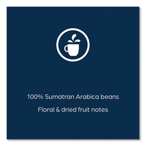 Alterra Sumatra Coffee Freshpack, Sumatra, 0.3 Oz Pouch, 100/carton.