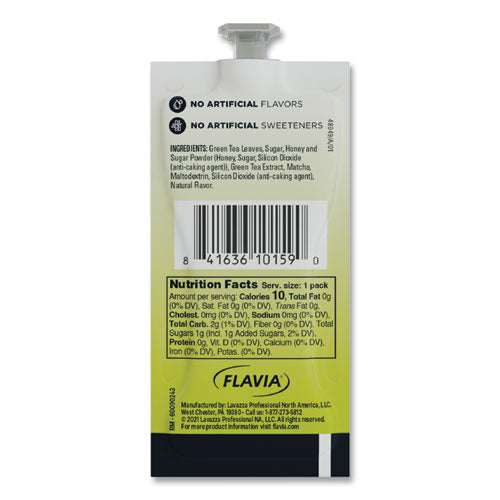 The Bright Tea Co- Iced Green Tea With Honey Freshpack, Green With Honey, 0.11 Oz Pouch, 100/carton