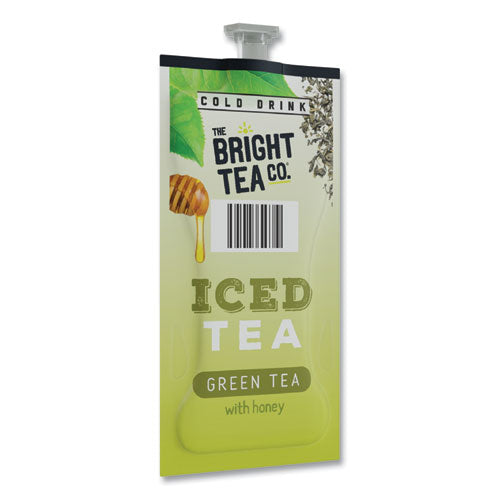 The Bright Tea Co- Iced Green Tea With Honey Freshpack, Green With Honey, 0.11 Oz Pouch, 100/carton