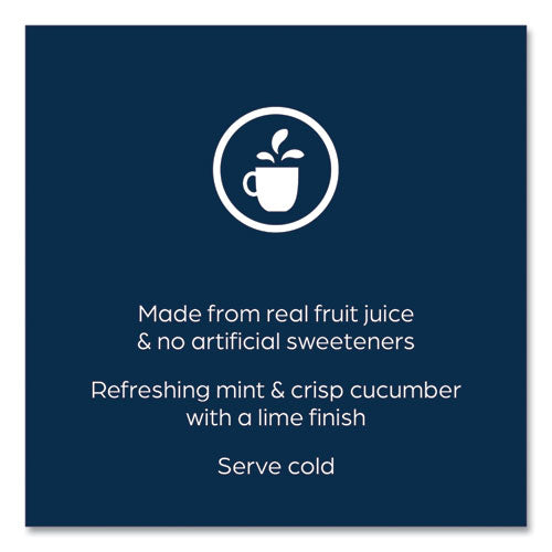 Cucumber Lime Mint Infused Water Freshpack, Cucumber Lime Mint, 0.08 Pouch, 100/carton.