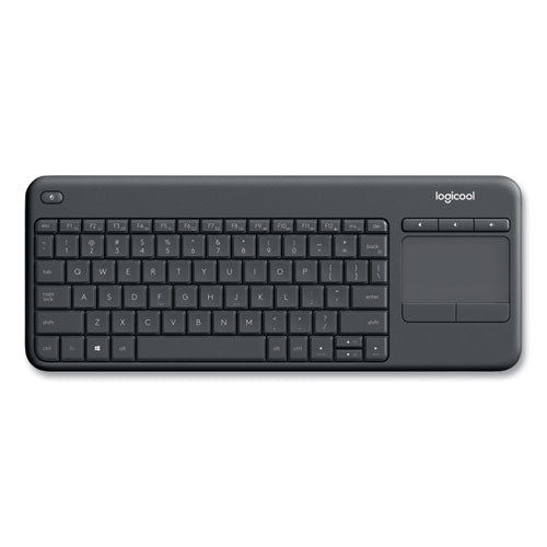 Wireless Touch Keyboard K400 Plus, Black.
