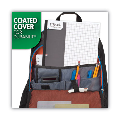 Graph Paper Tablet, 3-hole, 8.5 X 11, Quadrille: 4 Sq/in, 20 Sheets/pad, 12 Pads/pack.