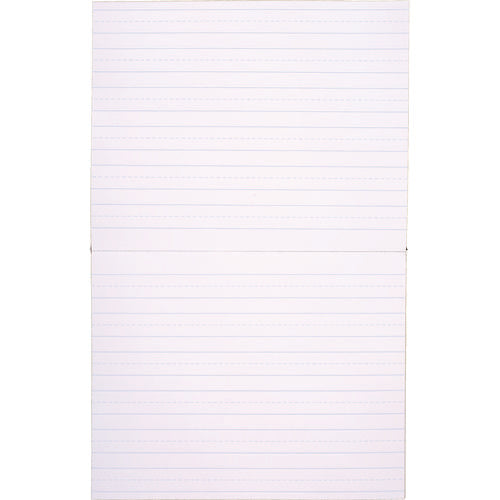 Learn -To Letter Writing Tablet With Raised Ruling, Primary Rule, Orange Cover, (40) 10 X 8 Sheets