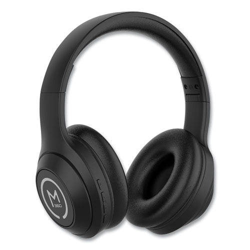 Comfort+ Wireless Over-ear Headphones With Microphone, Black