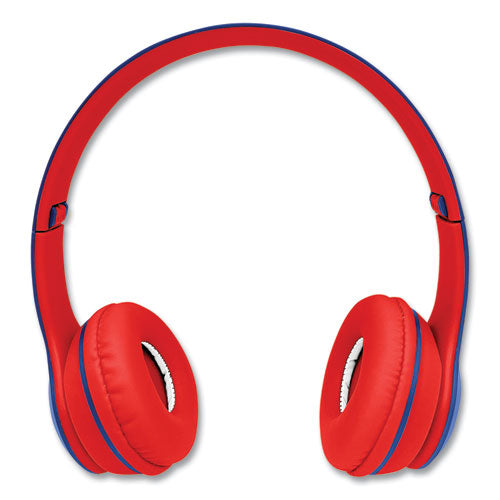 Boost Active Wireless Headphones, Blue/red.