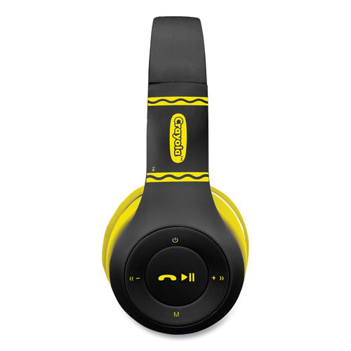 Boost Active Wireless Headphones, Black/yellow.