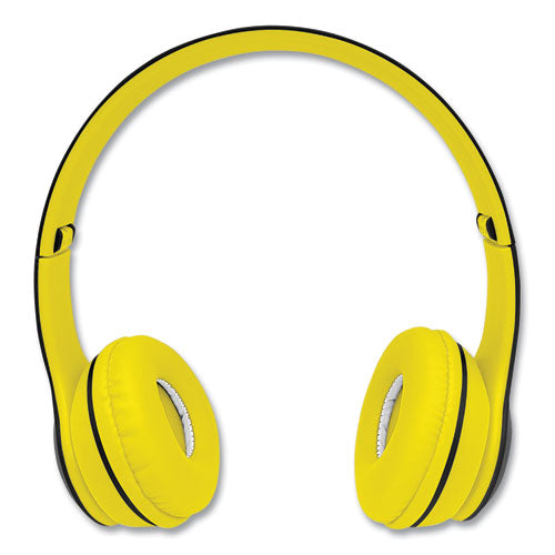 Boost Active Wireless Headphones, Black/yellow.