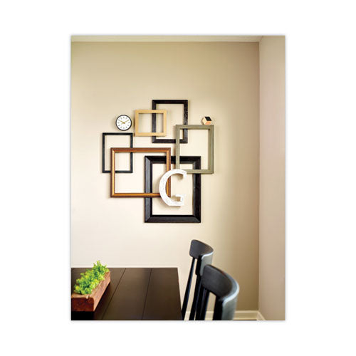 Permanent High-density Foam Mounting Tape, Double-sided, Holds Up To 15 Lbs, 0.5" X 80", White.