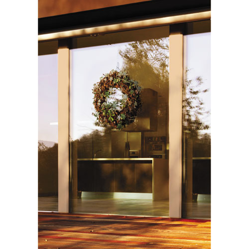 All Weather Hooks And Strips, Large, Plastic, Clear, 4 Lb Capacity, 1 Hook And 2 Strips/pack.