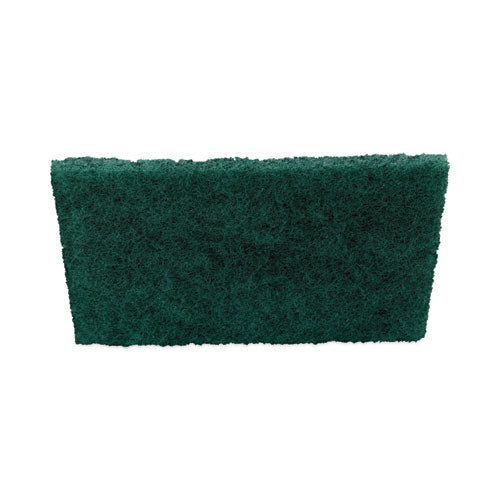 Heavy-duty Scouring Pad, 3.8 X 6, Green, 5/carton.