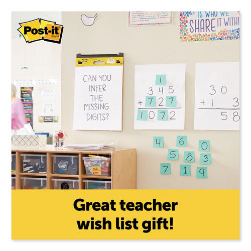 Vertical-orientation Self-stick Easel Pads, Unruled, 15 X 18, White, 20 Sheets, 2/pack.