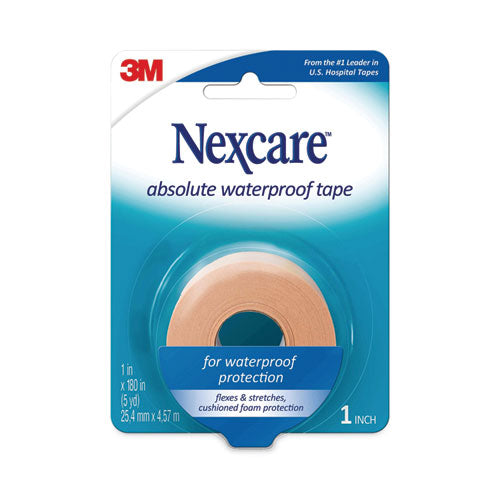 Absolute Waterproof First Aid Tape, Foam, 1 X 180.
