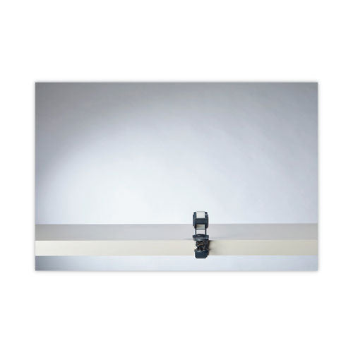 Clip Dispenser Value Pack With 12 Rolls Of Tape, 1" Core, Plastic, Charcoal.