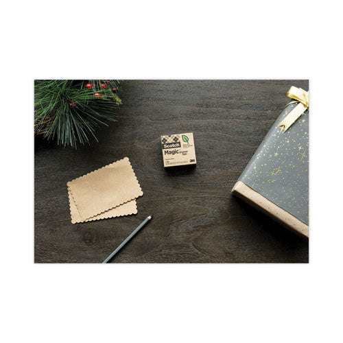 Magic Greener Tape, 1" Core, 0.75" X 75 Ft, Clear, 12/pack.