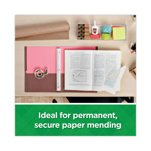 Magic Greener Tape, 1" Core, 0.75" X 75 Ft, Clear, 16/pack.