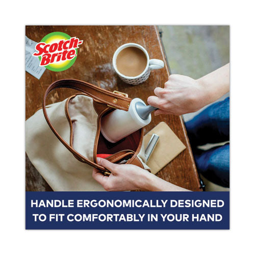 Lint Roller, Extra Sticky, Heavy-duty Handle, 48 Sheets/roll.