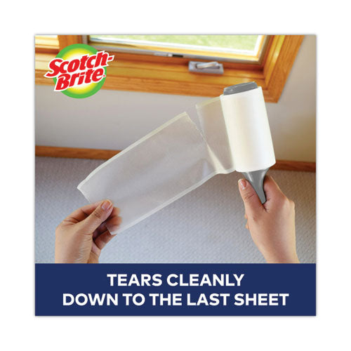 Lint Roller, Extra Sticky, Heavy-duty Handle, 48 Sheets/roll.