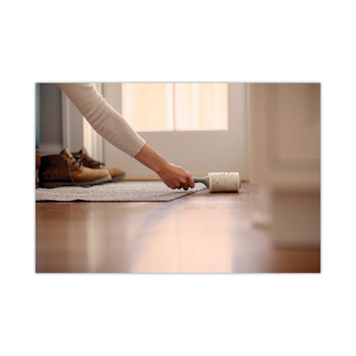 Lint Roller, Extra Sticky, Heavy-duty Handle, 48 Sheets/roll.