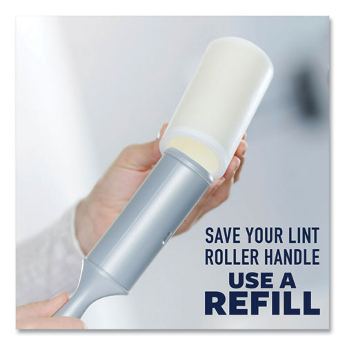 Lint Roller Refill Roll, 70 Sheets/roll.