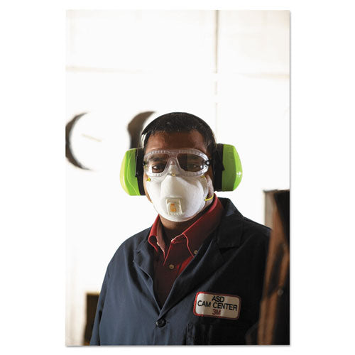 Particulate Respirator W/cool Flow Exhalation Valve, Standard Size, 10/box.