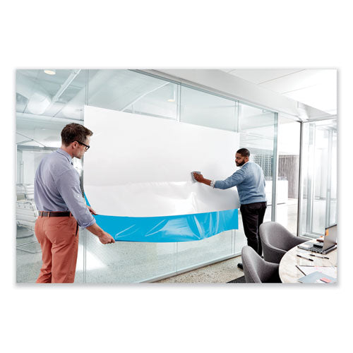 Dry Erase Surface With Adhesive Backing, 48 X 36, White Surface