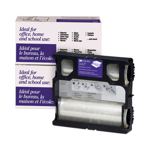 Refill For Ls950 Heat-free Laminating Machines, 5.6 Mil, 8.5" X 100 Ft, Gloss Clear.