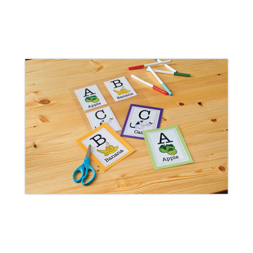 Self-sealing Laminating Pouches, 12.5 Mil, 2.81" X 4.5", Gloss Clear, 5/pack.