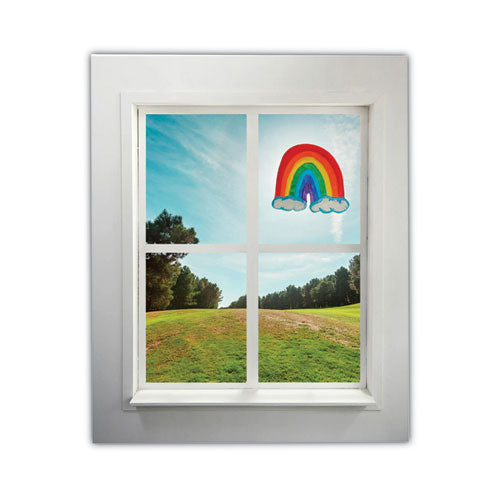 Restickable Mounting Tabs, Repositionable, Holds Up To 0.6 Lb, 0.88 X 0.88, Clear, 18/pack.