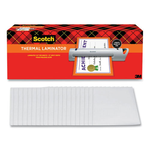 Advanced Thermal Laminator, 13" Max Document Width, 5 Mil Max Document Thickness.