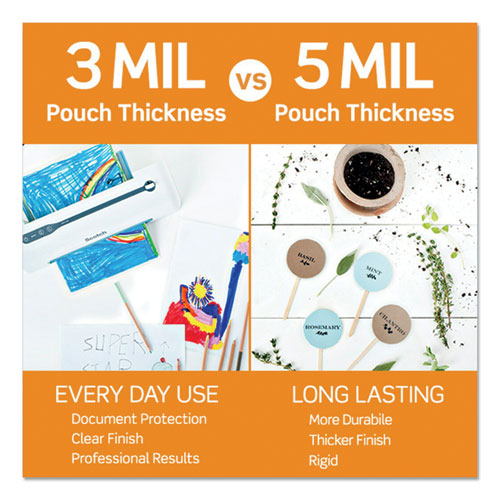 Laminating Pouches, 3 Mil, 11.5" X 17.5", Gloss Clear, 25/pack.