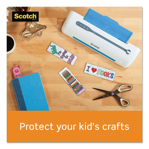 Laminating Pouches, 5 Mil, 3.75" X 2.38", Gloss Clear, 100/pack.