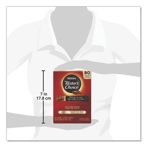 Taster's Choice Stick Pack, House Blend, 80/box.